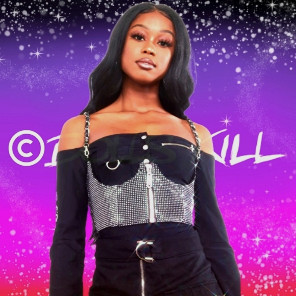 Dolls Kill Bling My Type Underbust